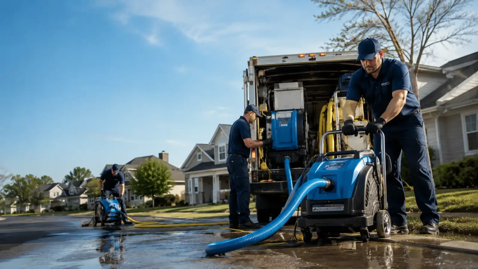 Flood Damage Cleanup in Bridgman, MI